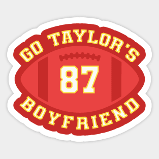 Go Taylors Boyfriend Sticker